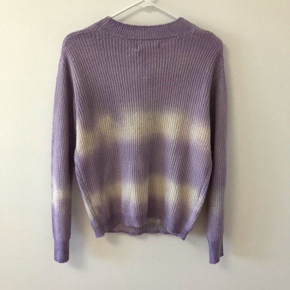 B. YOUNG PURPLE TIE DYE SWEATER - Picture 4 of 7